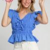 Cloister Collection | Seersucker Checked Top - Image 3